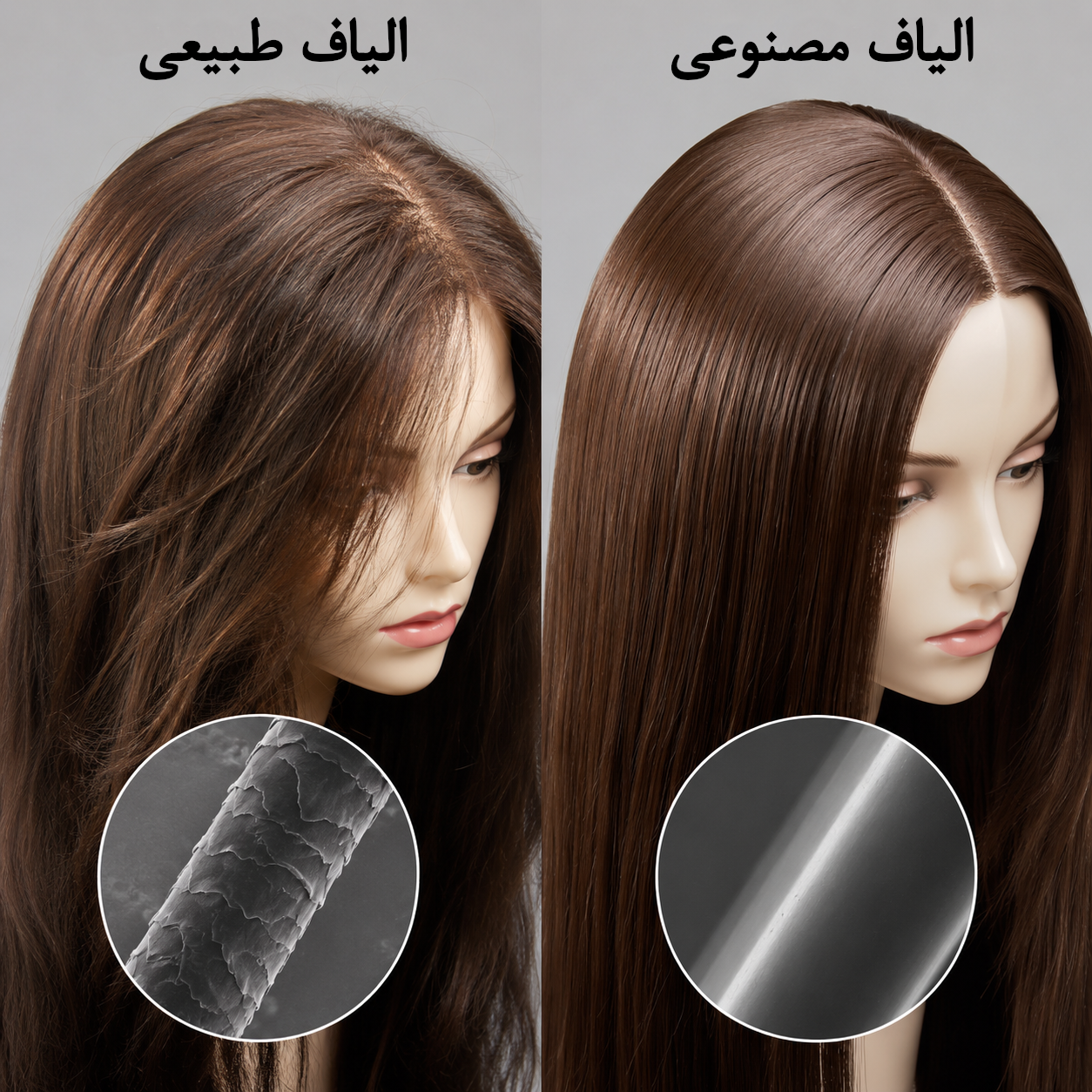 تفاوت الیاف مصنوعی با طبیعی